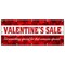 Signmission VALENTINES DAY SALE BANNER SIGN sale holiday valentine romantic love B-120 Valentines Day Sale - alternate 1